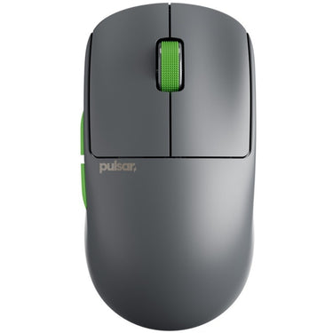 Pulsar x2 crazylight gaming mouse - volt shadow (grijs groen, 32,000 dpi, 8000 hz)