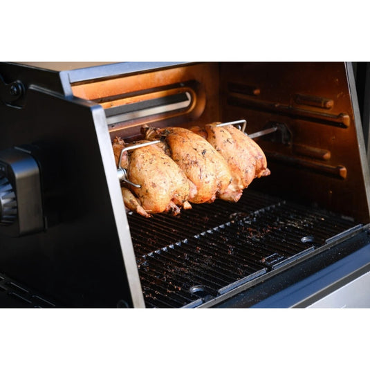 Masterbuilt ® gravity series™ rotisserie draaispit – voor perfect langzaam gegaard vlees
