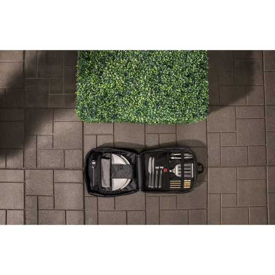 Weber portable tools travel backpack rugzak (zwart)