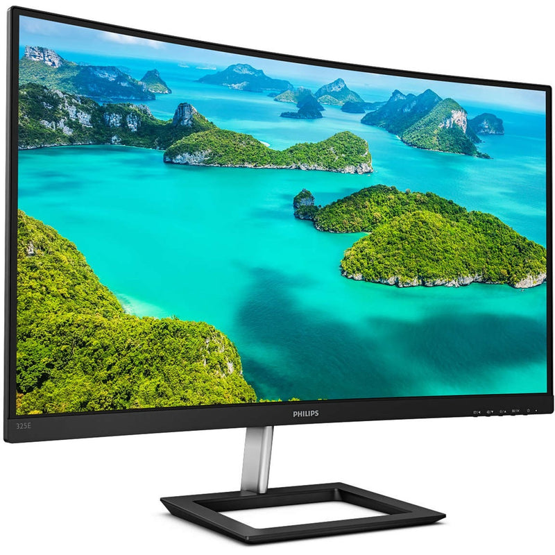 Load image into Gallery viewer, Philips 325e1c 31.5 curved monitor (zwart, 2x hdmi, displayport, vga)
