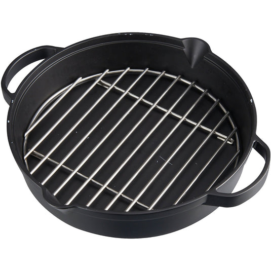 Campingaz culinary modular gietijzeren braadpan bak- braadpan (zwart roestvrij staal)