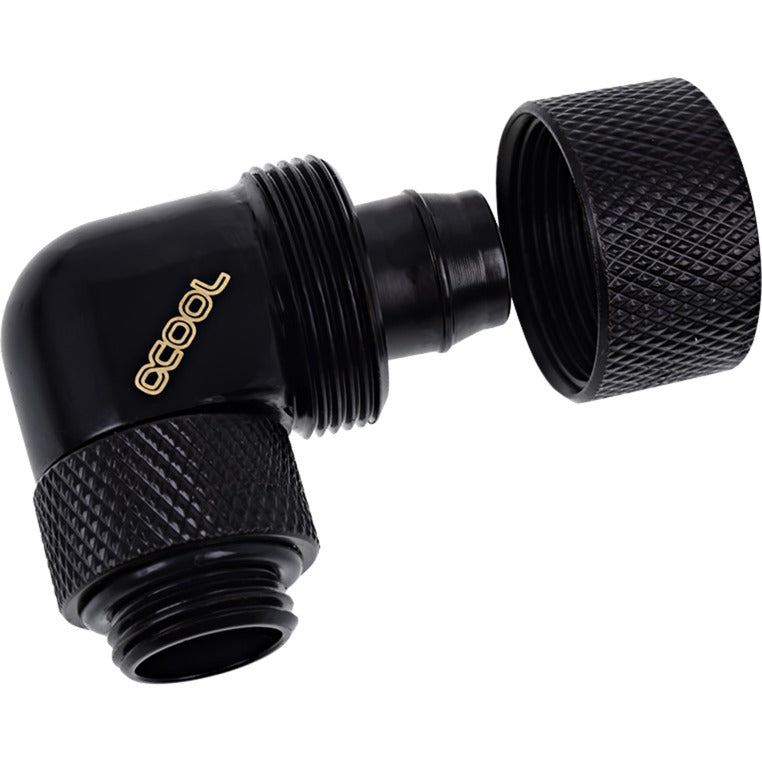 Load image into Gallery viewer, Alphacool eiszapfen 16 10mm compression fitting verbinding (zwart, draaibaar aan schroefdraadzijde)
