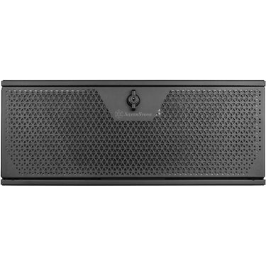 Silverstone rm44 rack behuizing (zwart | 4u | usb type-c | 2x 80mm casefan inbegrepen)