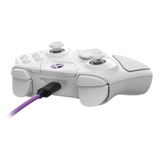 Turtle beach victrix pro bfg reloaded draadloze modulaire controller (wit, xbox one, xbox series x|s, pc)