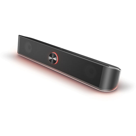 Trust gxt 619 thorne rgb illuminated soundbar (zwart, rgb led)