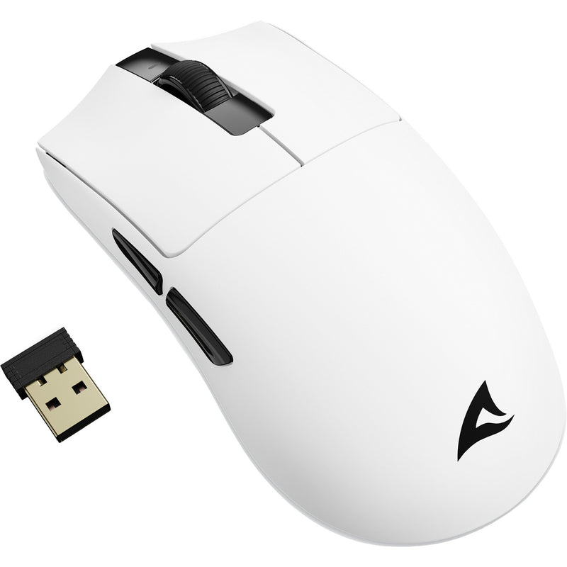 Load image into Gallery viewer, Sharkoon fireglider one gaming muis (wit, 400 - 12.000 dpi, 2.4 ghz usb)
