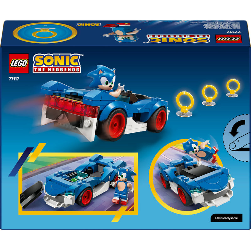 Load image into Gallery viewer, Lego sonic the hedgehog - sonic's car: speedster lightning constructiespeelgoed (77117)
