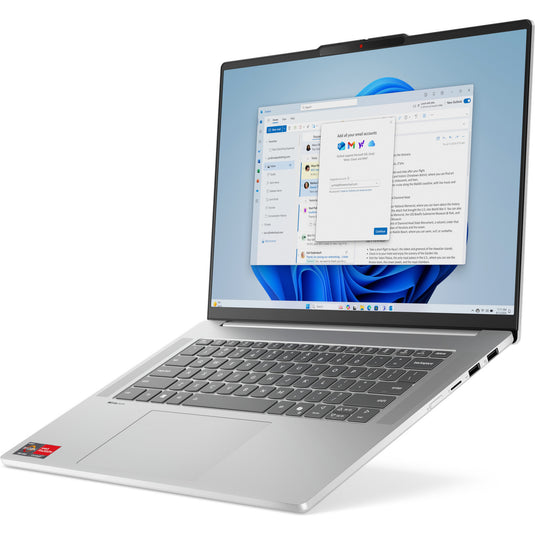 Lenovo ideapad slim 5 15arp10 (83j3004emh) 15.3 laptop (grijs | ryzen 7 7735hs | radeon 680m | 16 gb | 512 gb ssd)