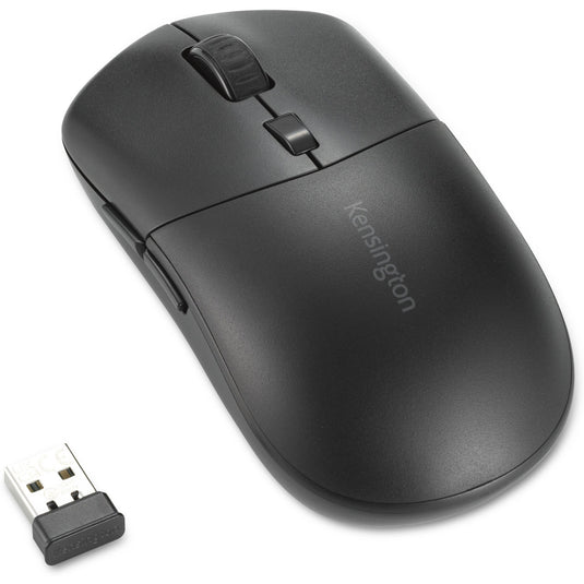 Kensington my430 eq rechargeable mouse (zwart, 1000 - 2400 dpi, 2.4 ghz, bluetooth)