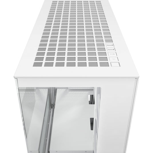 Arctic xtender midi tower behuizing (wit | 2x usb-a | 1x usb-c | rgb | tempered glass)