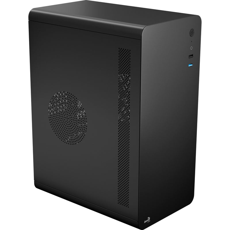 Load image into Gallery viewer, Aerocool cs110 mini tower behuizing (zwart | 2x usb-a)

