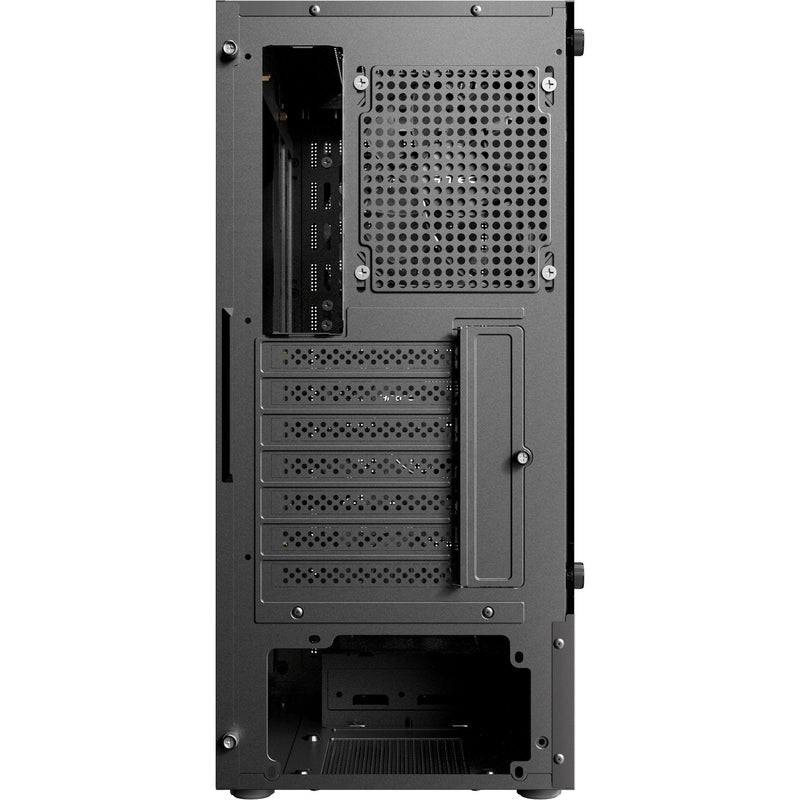 Load image into Gallery viewer, Antec ax27 rgb elite midi tower behuizing (zwart | 3x usb-a | tempered glass)
