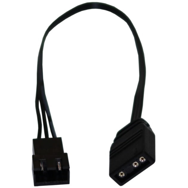 Load image into Gallery viewer, Alphacool digital rgb led y-kabel 3-weg met jst male connector (zwart, 60cm)
