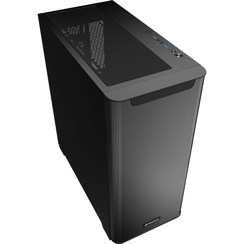 Load image into Gallery viewer, Sharkoon m30 black midi tower behuizing (zwart | 2x usb-a | 1x usb-c)
