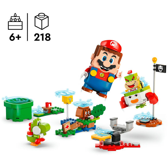 Lego super mario - avonturen met interactieve mario constructiespeelgoed (71439)