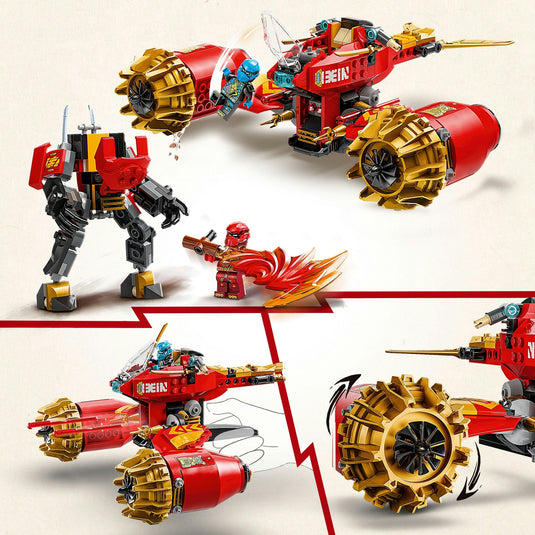 Lego ninjago 71830 kai's mechastormvoertuig