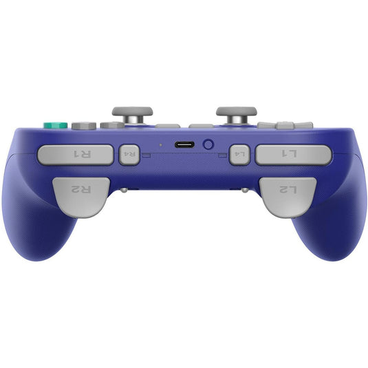 8bitdo pro 3 bluetooth gamepad (paars wit, switch 1 2, pc, android, 2.4 ghz bluetooth usb)