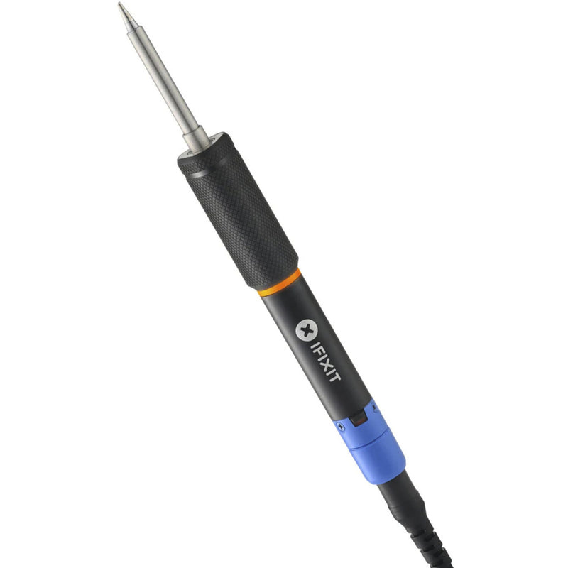 Load image into Gallery viewer, Ifixit fixhub power series portable soldeer station soldeerbout (zwart blauw, 100 watt, usb-c, powerstation)
