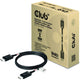 Club 3d displayport 2.1 bi-directional vesa dp80 certified kabel 4k 240 hz (zwart, 1,2 meter)