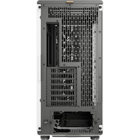 Fractal design north xl midi tower behuizing (wit houtkleur | 2x usb-a | 1x usb-c | tempered glass)