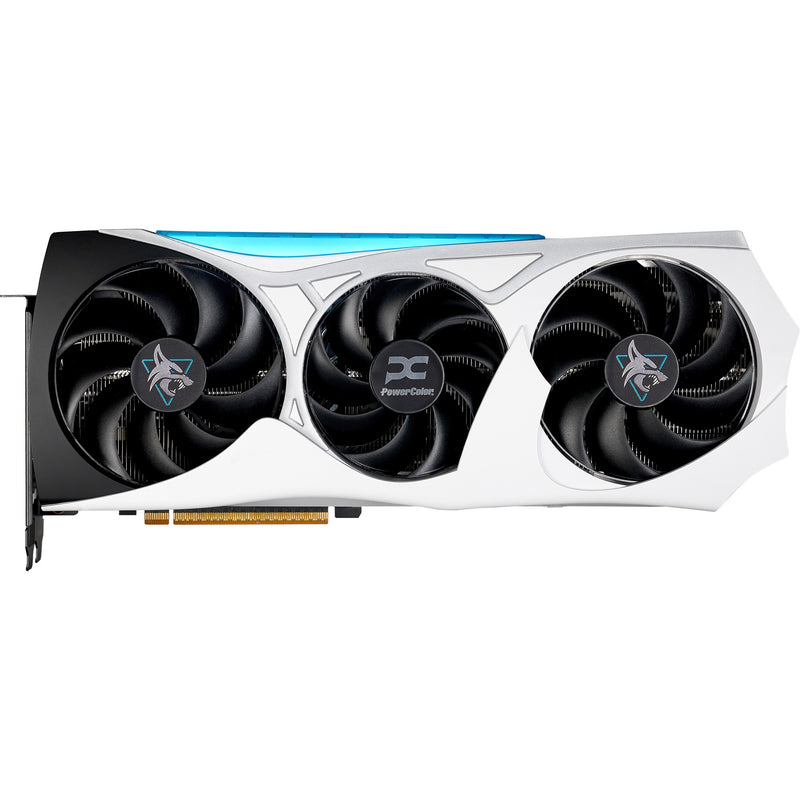 Load image into Gallery viewer, Powercolor radeon rx 9070 xt hellhound reva16gb limited edition grafische kaart (wit zwart, rdna4, gddr6, 3x displayport, 1x hdmi)
