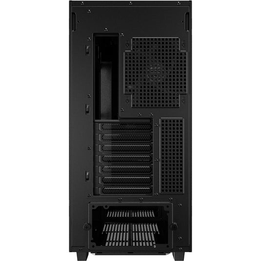 Sharkoon rebel c50 black midi tower behuizing (zwart | 2x usb-a | 1x usb-c)