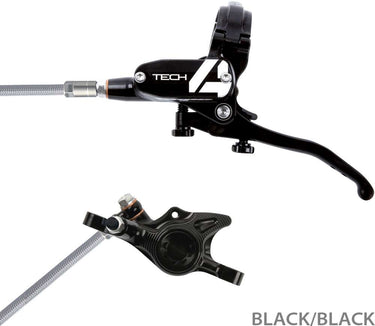 Hope tech 4 x2 steel braided disc brake - lever left