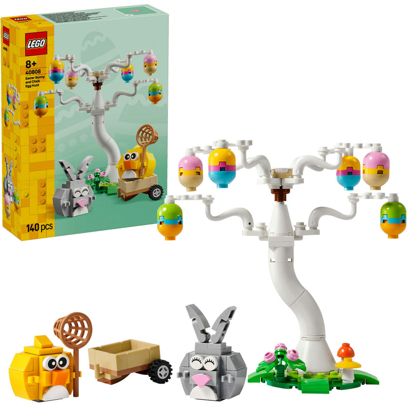 Load image into Gallery viewer, Lego eieren zoeken met konijn en kuiken constructiespeelgoed (40808)
