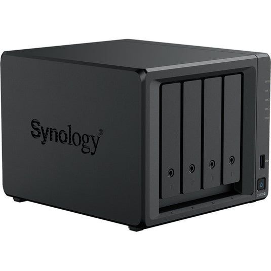 Synology diskstation ds925+ nas (zwart, 2x 2.5gb-lan, 2x usb-a)