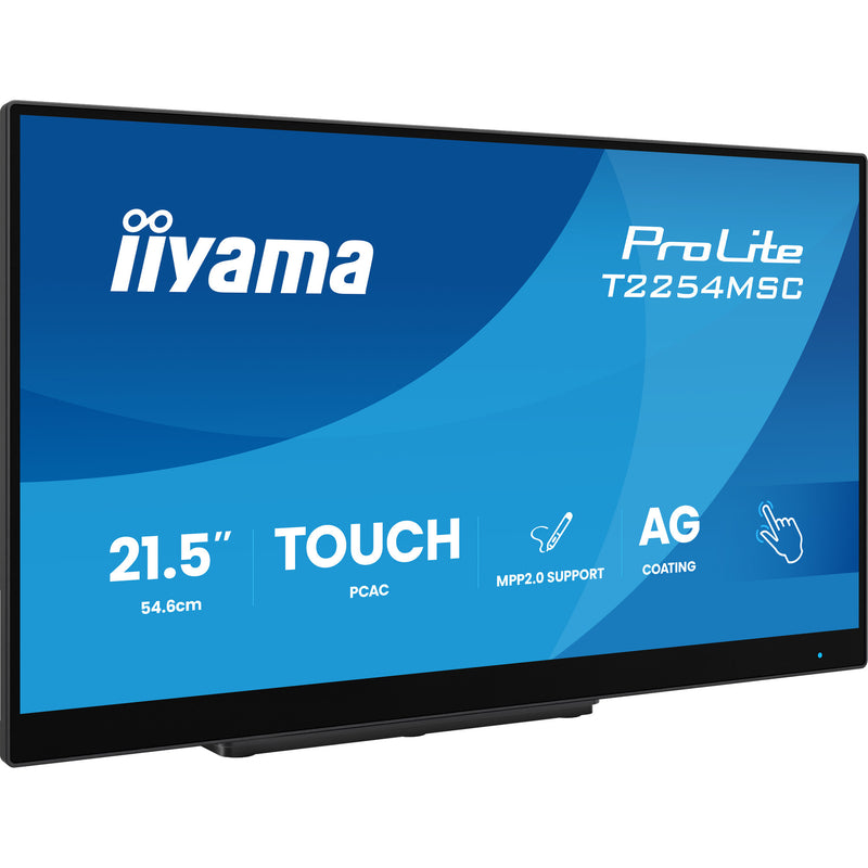 Load image into Gallery viewer, Iiyama prolite t2254msc-b2ag 21.5 touchscreen monitor (zwart, hdmi, displayport, vga, 2x usb-a, usb-b)
