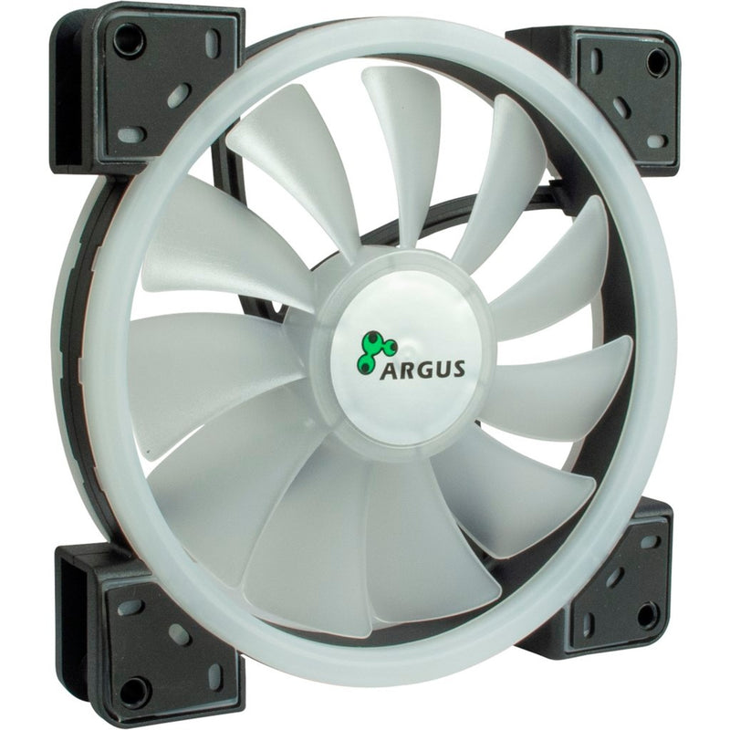 Load image into Gallery viewer, Inter-tech argus rs-141 rgb case fan (zwart, 140 x 140 x 25 mm, pwm)
