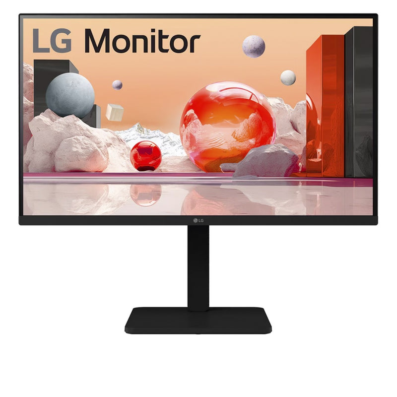 Load image into Gallery viewer, Lg 27ba450 27 monitor (zwart, vga, hdmi, displayport, audio)
