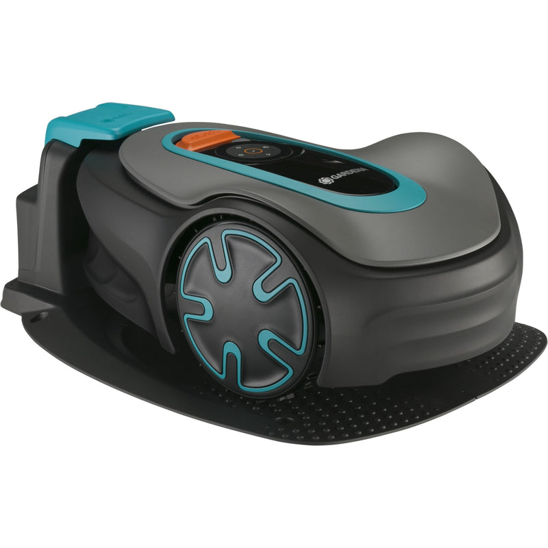 Load image into Gallery viewer, Gardena robotmaaier sileno minimo 250 (grijs turquoise, 250 m², li-ion accu + basisstation inbegrepen, bluetooth)
