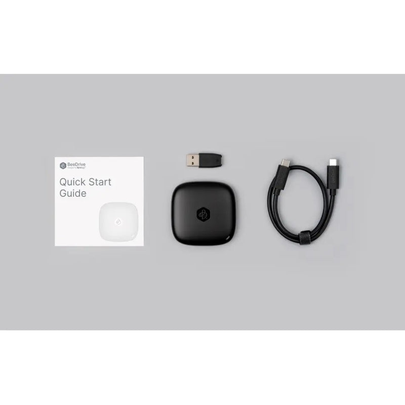 Load image into Gallery viewer, Synology beedrive 2 tb externe ssd (zwart, usb 3.2 gen 2 (type c))
