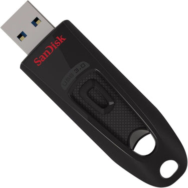 Sandisk ultra usb 3.0 256 gb usb-stick (zwart rood, sdcz48-256g-u46)