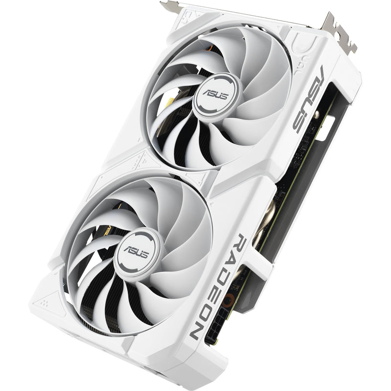 Load image into Gallery viewer, Asus radeon rx 9060 xt dual white edition 16gb grafische kaart (wit, rdna4, gddr6, 2x displayport, 1x hdmi 2.1)
