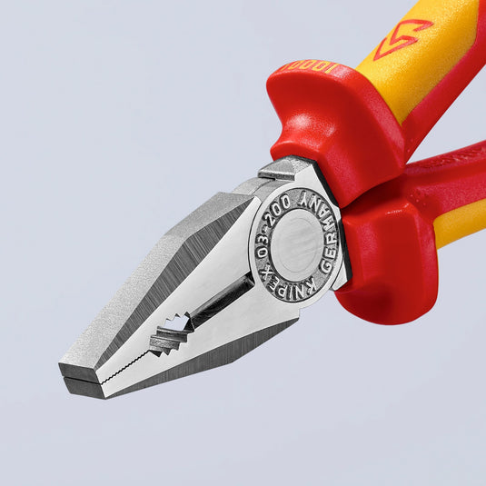 Knipex kombi-tang 03 06 200 vde combinatietang (rood geel, 200mm)