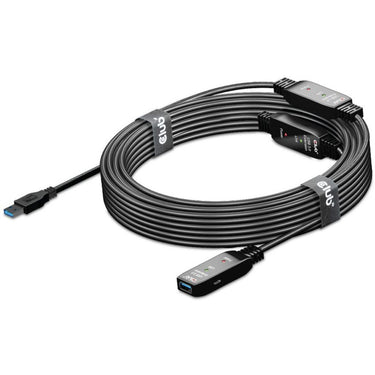 Club 3d usb 3.2 gen 1 active repeater verlengkabel (zwart, 15 meter)