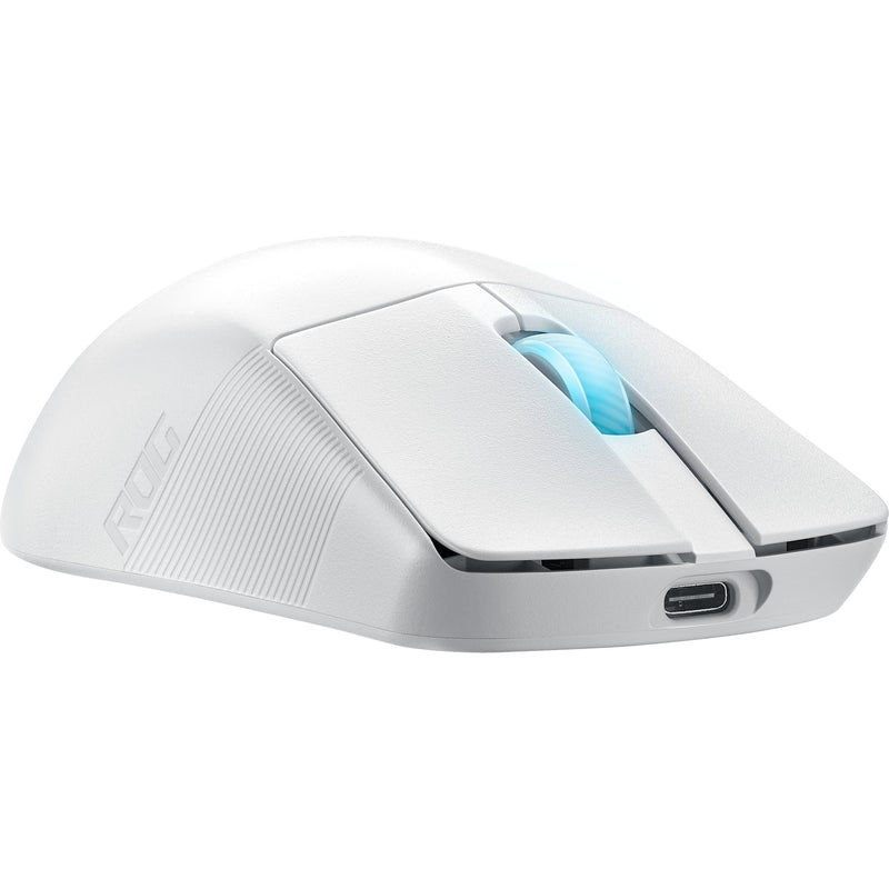 Load image into Gallery viewer, Asus rog harpe ace aim lab edition gaming muis (wit, 100 - 36.000 dpi, usb 2.0, 2,4 ghz, bluetooth, rgb leds)
