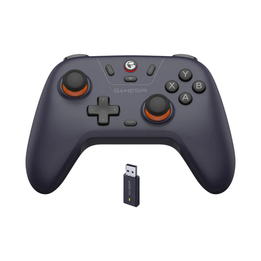 Gamesir nova lite multiplatform controller (donkerblauw, pc, steam, android, ios, switch, bluetooth 2.4 ghz usb)