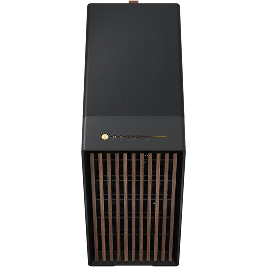 Fractal design north xl midi tower behuizing (zwart houtkleur | 2x usb-a | 1x usb-c)