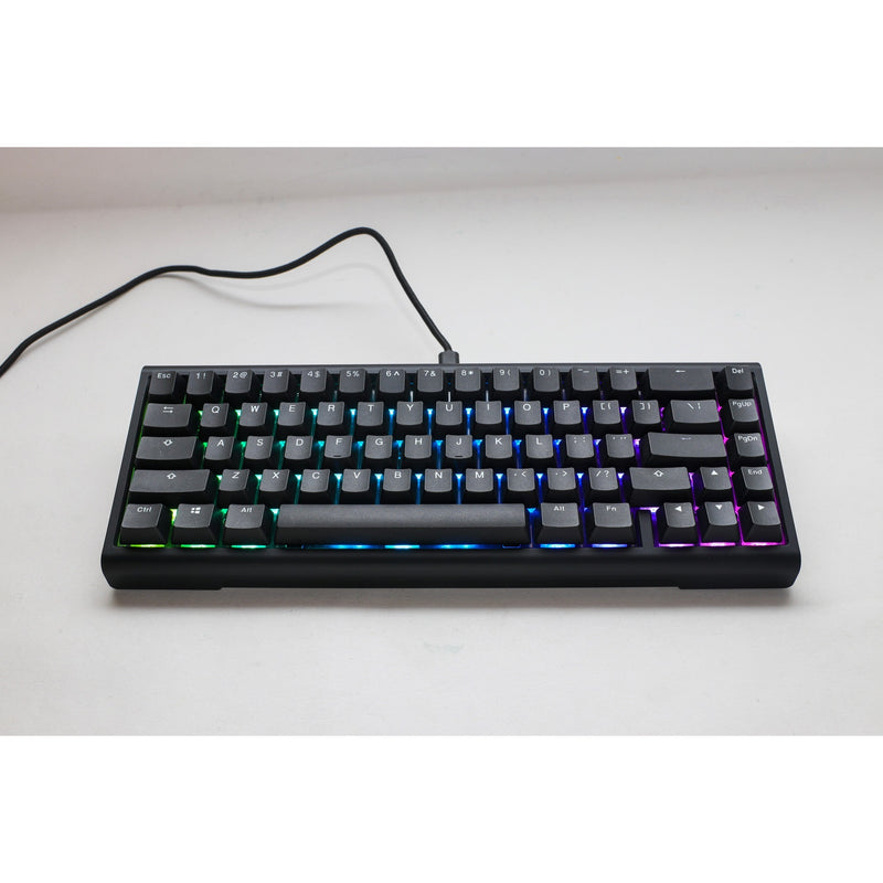 Load image into Gallery viewer, Ducky projectd tinker 65 met qmk via rgb mechanisch toetsenbord (zwart, us lay-out (qwerty), cherry mx red, 65%, rgb leds, double-shot pbt, hot-swappable, gasket mount)
