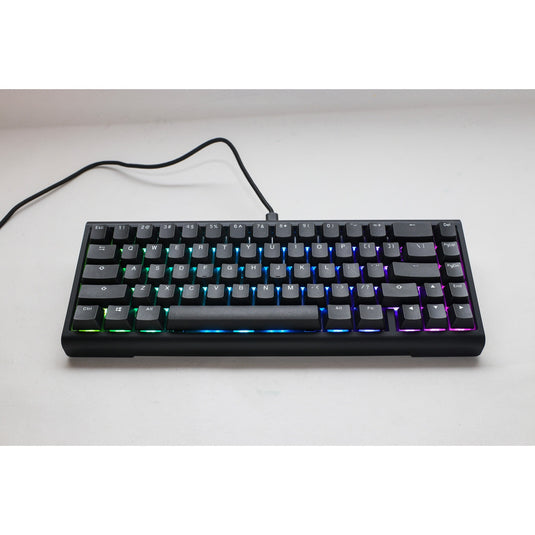 Ducky projectd tinker 65 met qmk via rgb mechanisch toetsenbord (zwart, us lay-out (qwerty), cherry mx red, 65%, rgb leds, double-shot pbt, hot-swappable, gasket mount)