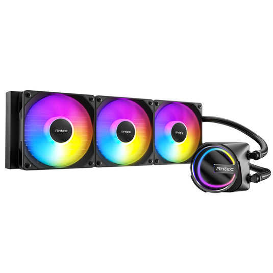 Antec skeleton 360 argb waterkoeling (zwart)