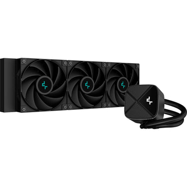 Deepcool ls720s zero dark waterkoeling (zwart, 4-pins pwm fan-connector)