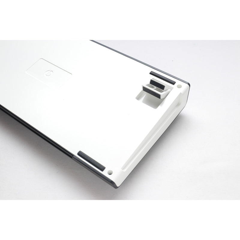 Load image into Gallery viewer, Ducky projectd tinker 75 met qmk via, toetsenbord (zwart wit, us lay-out, cherry mx blue, rgb led, double-shot pbt, hot-swappable, gasket mount, 75%)
