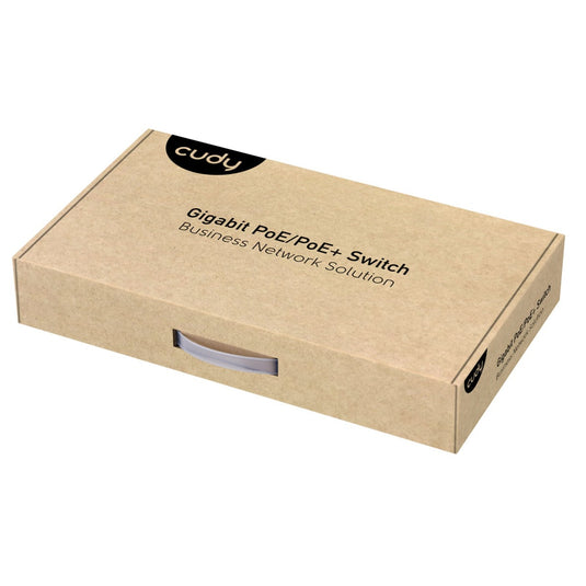 Cudy 24-gbe poe+ switch with 2 uplink sfp (zwart)
