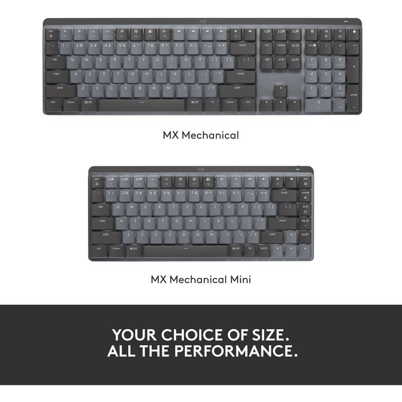 Load image into Gallery viewer, Logitech mx mechanical, toetsenbord (zwart grijs, us-international, bluetooth low energy)
