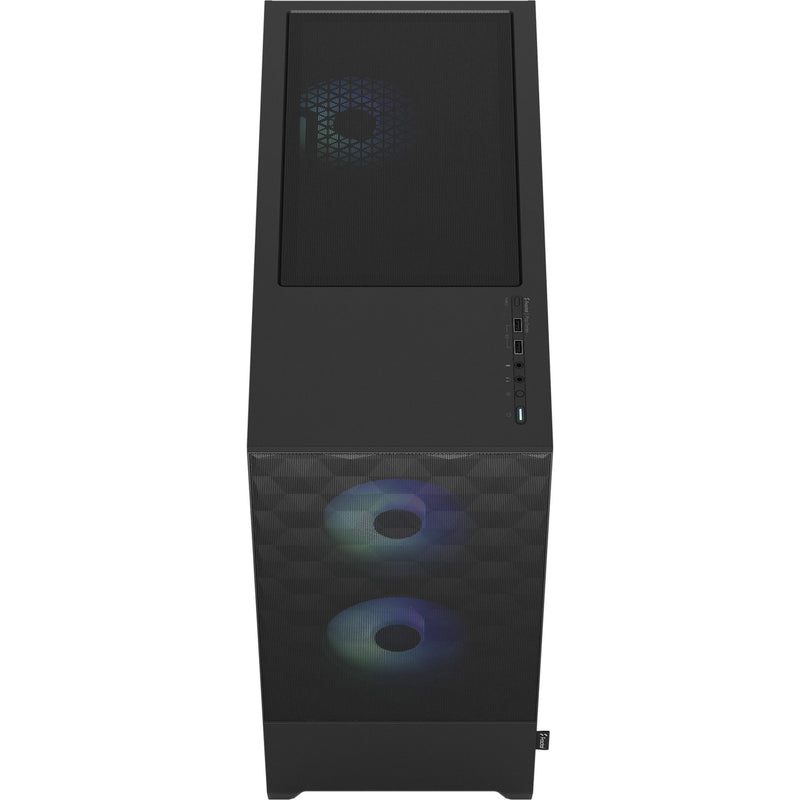 Load image into Gallery viewer, Fractal design pop air rgb midi tower behuizing (zwart | 2x usb-a | rgb | tempered glass)
