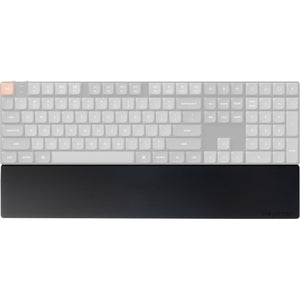 Keychron silicone palm rest voor k5 se k5 max k5 pro polssteun (zwart, low profile)